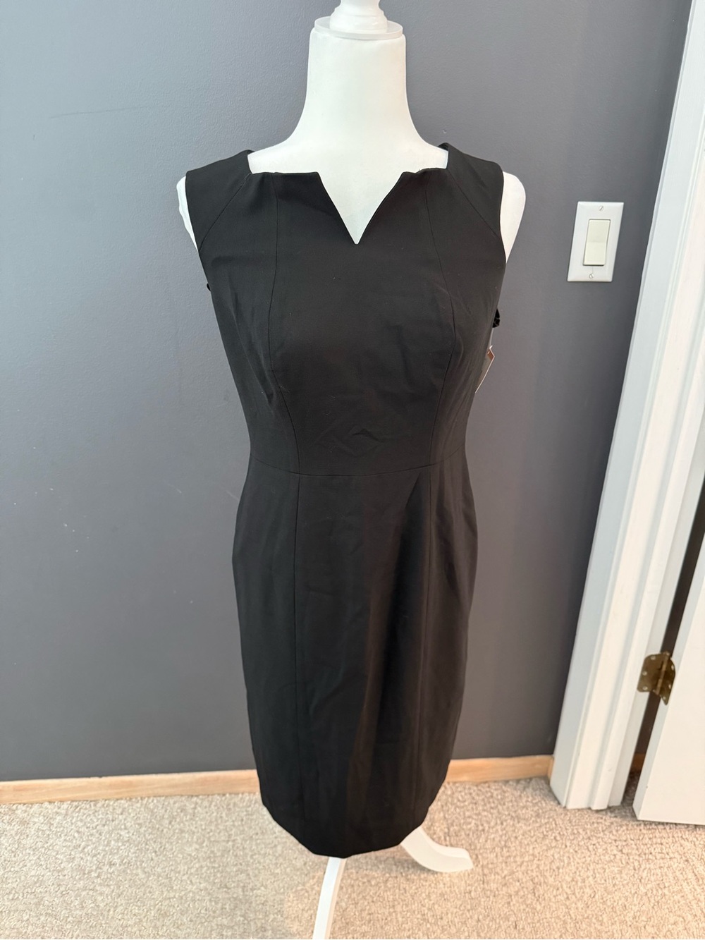 Ann Klein Suit Separates Black Dress NWT